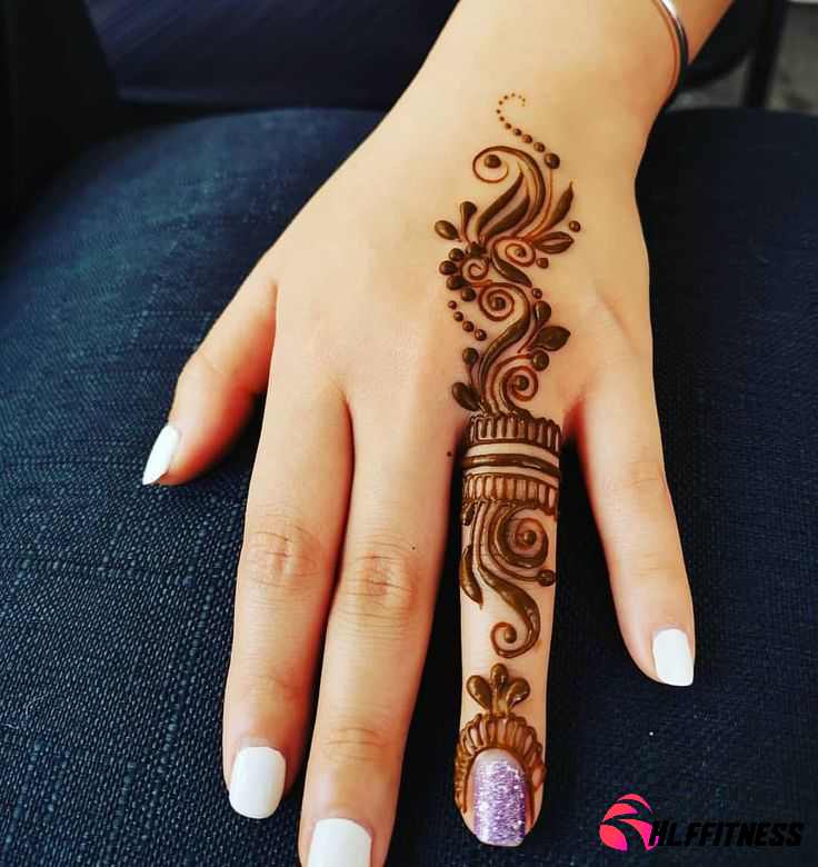 Simple Arabic Mehndi Designs