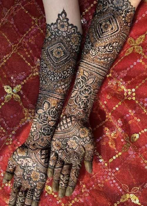 Dulhan mehndi designs bridal henna 