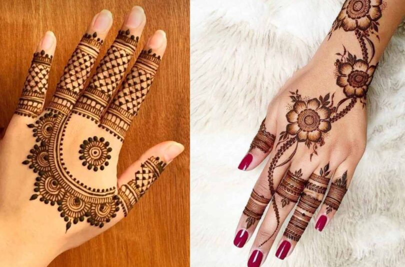 Stylish Back Hand Mehndi Designs Simple And Beautiful