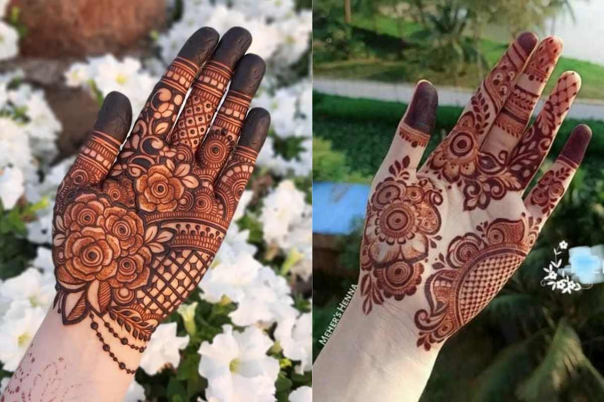 Mehndi Design For Girls Front Hand