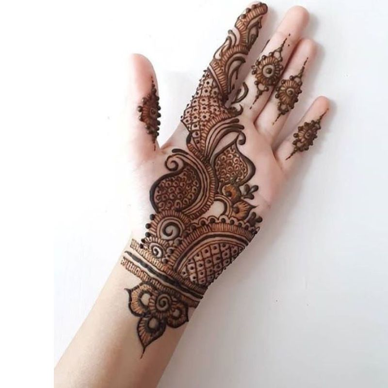 Latest Arabic Mehndi Designs