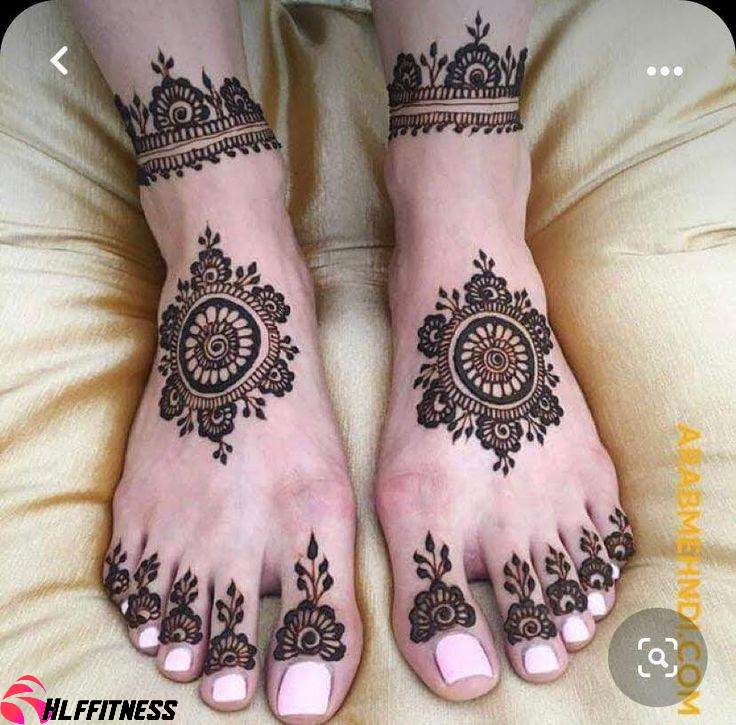 Feet Mehndi 