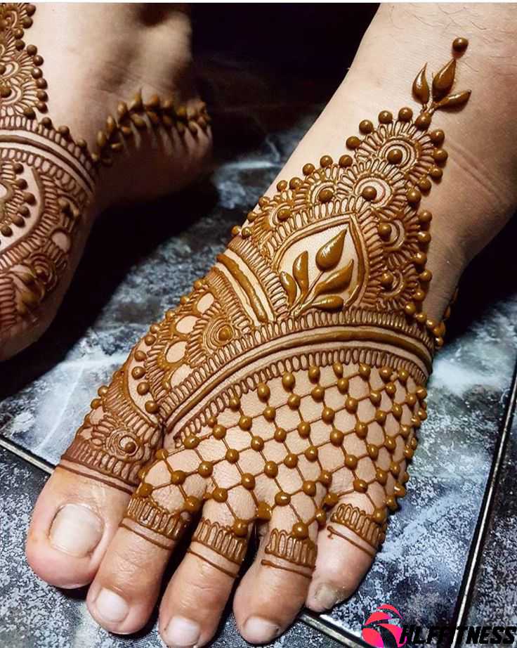 Feet Mehndi 