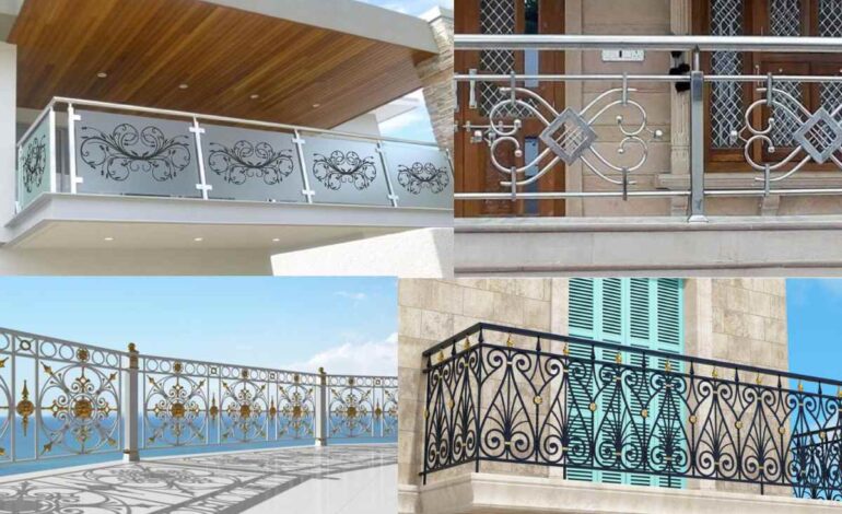 Balcony Railing Design For House Front