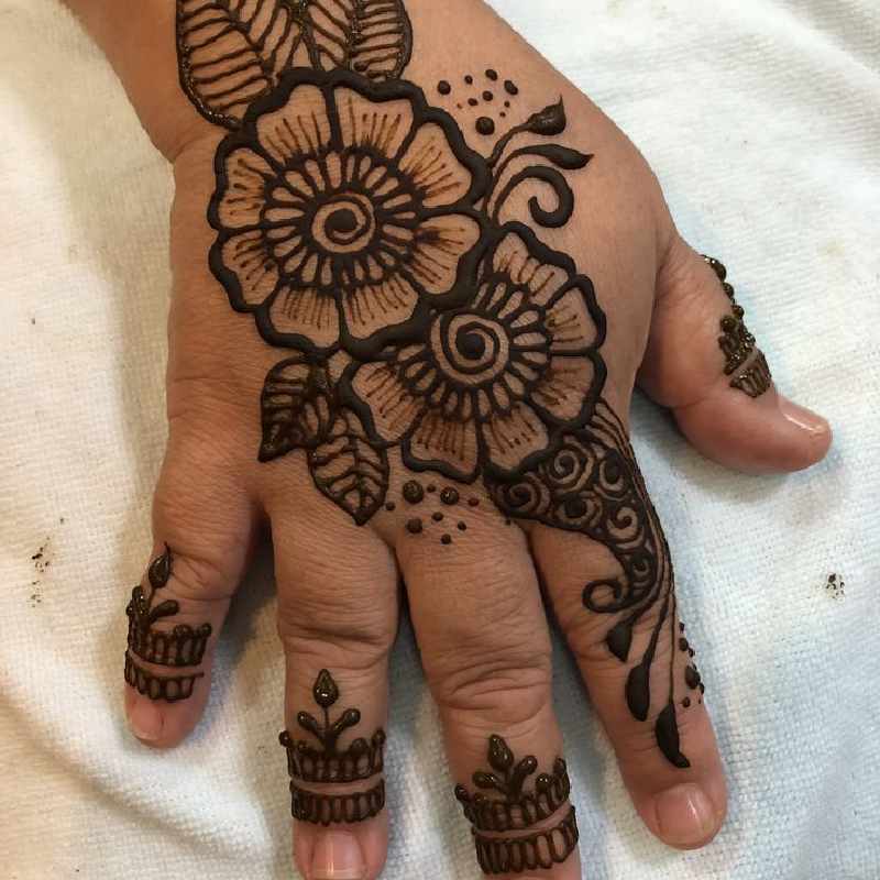 Mehndi Design For Babies