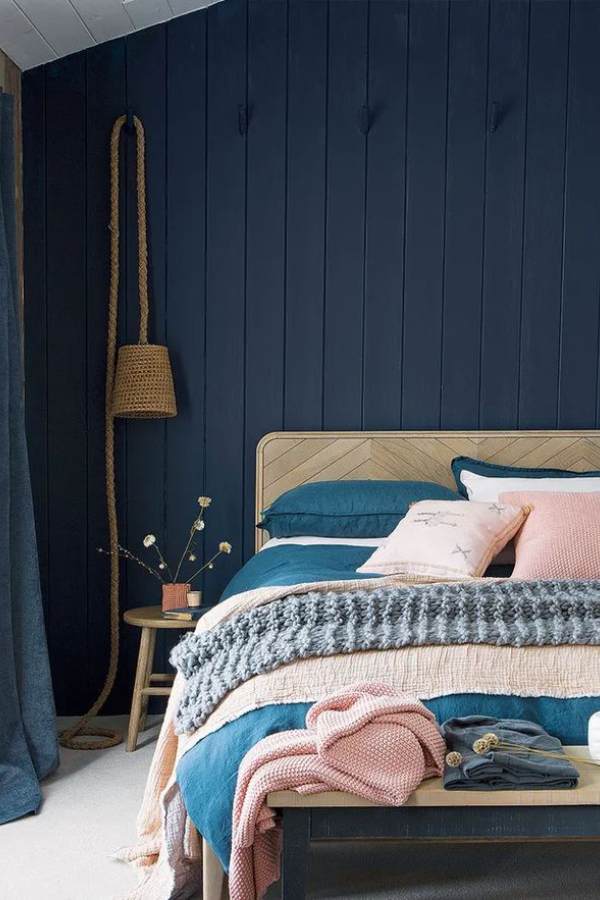 Blue Panelling