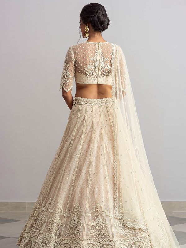 Back Lehenga Blouse Designs