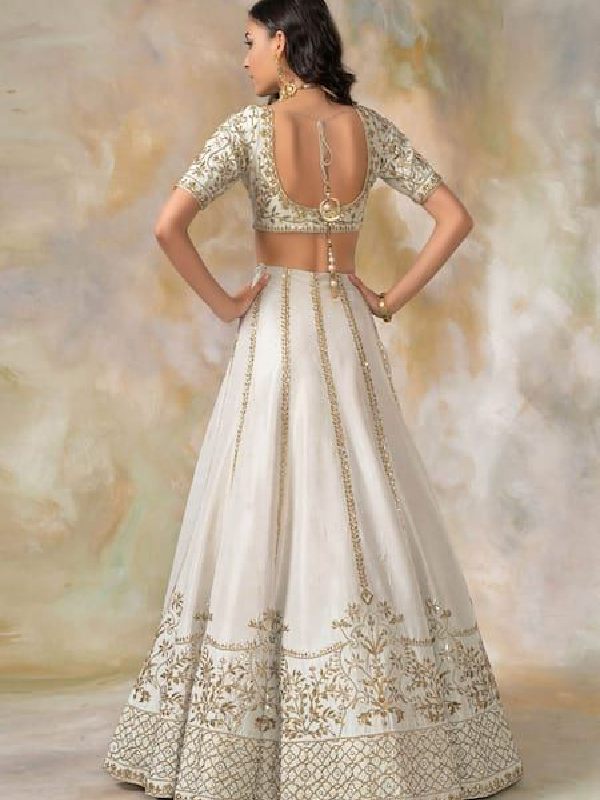 Back Lehenga Blouse Designs