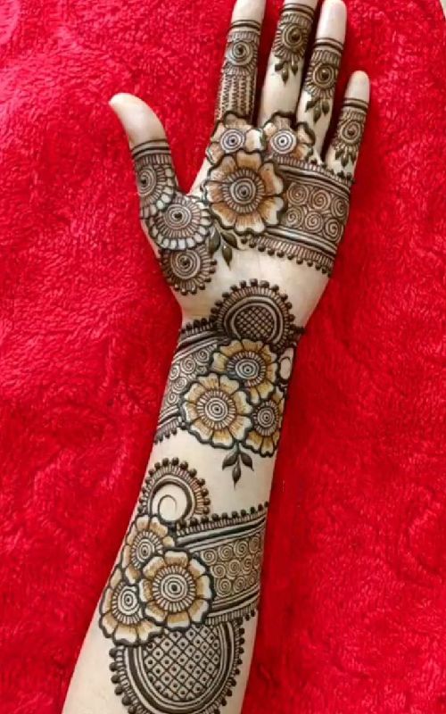 Arabic Mehandi Front