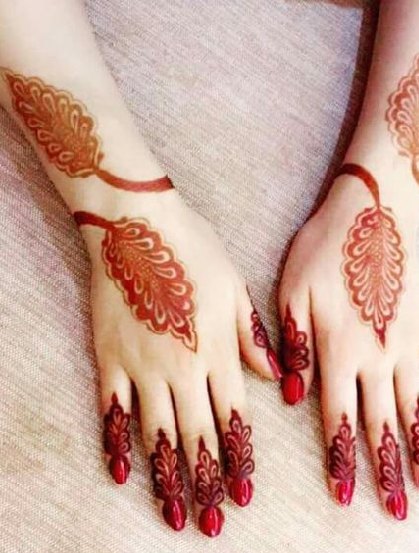 Modern Mehndi Design