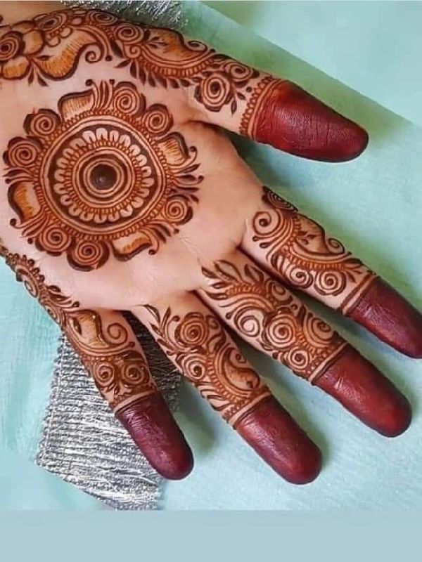 Fingers Mehndi Designs