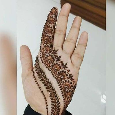 Front Hand Mehndi