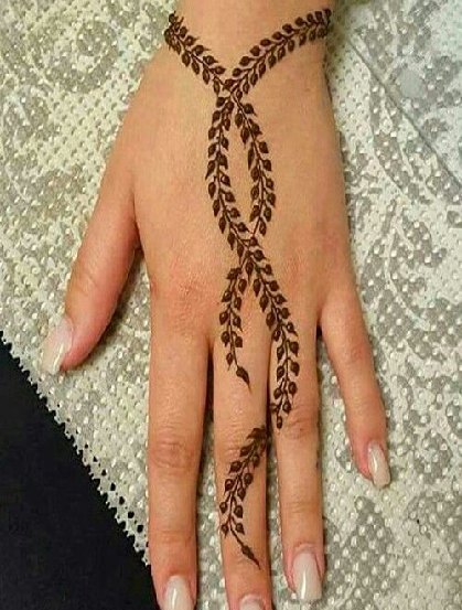 Modern Mehndi Design