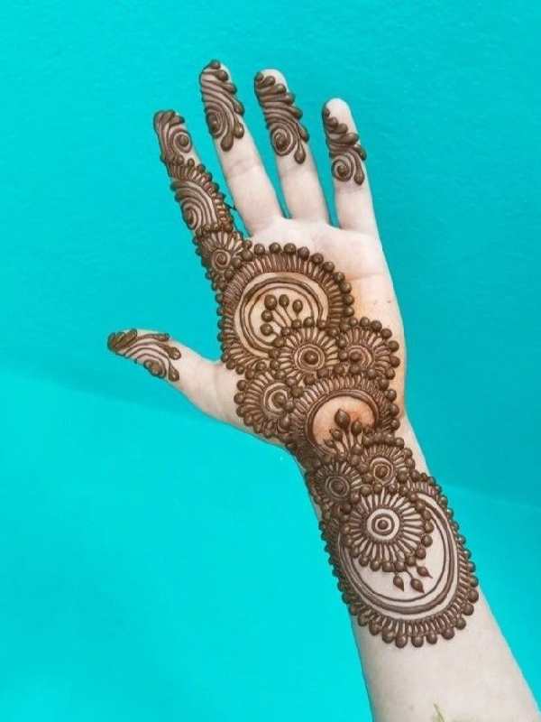 Pakistani Mehndi design