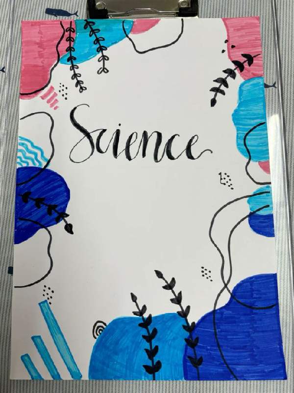 Science Front Page Design