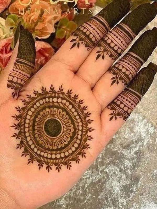 Fingers Mehndi Designs