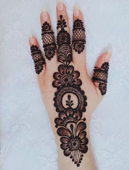 Modern Mehndi Design