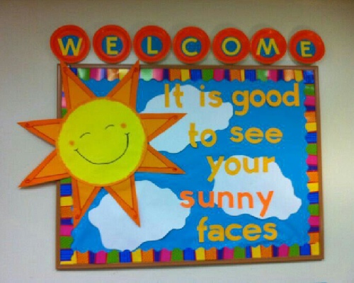 Welcome Bulletin Boards