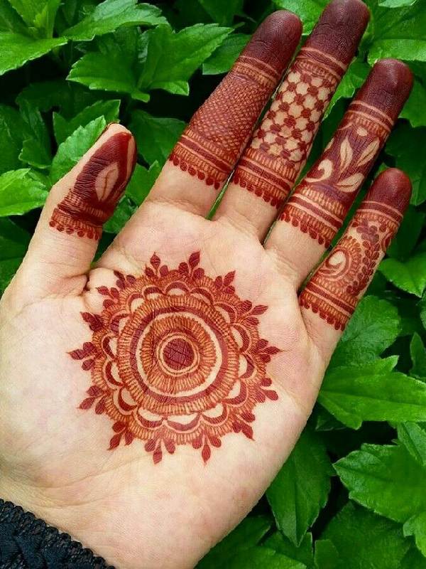 Fingers Mehndi Designs