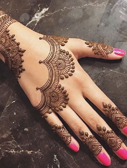 Modern Mehndi Mehndi Design Stylish Back Hand