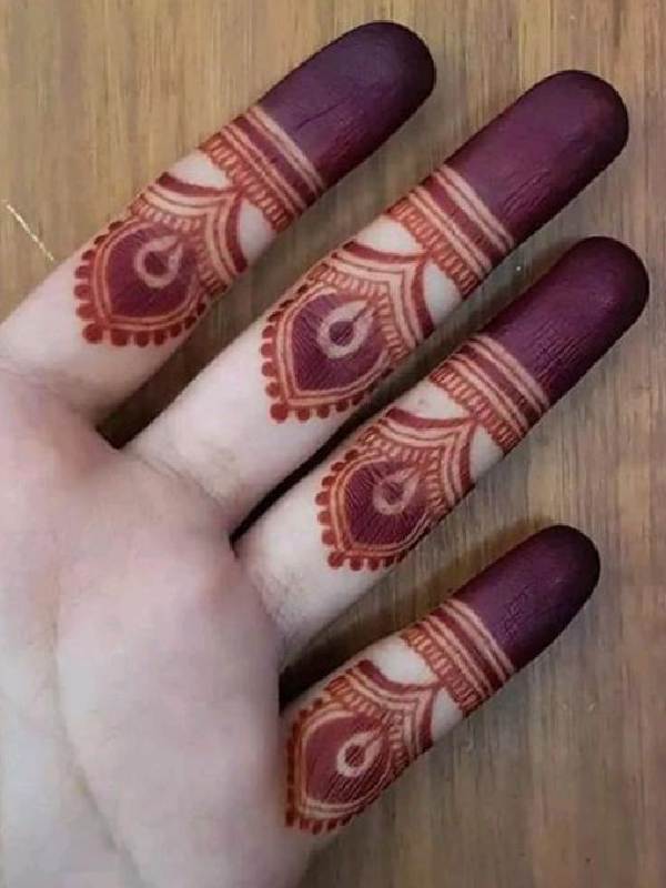 Mehndi Designs For Fingers