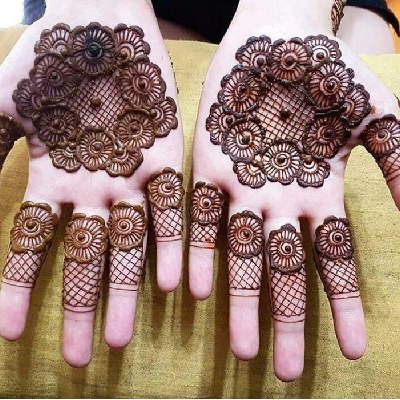 mehndi design palm