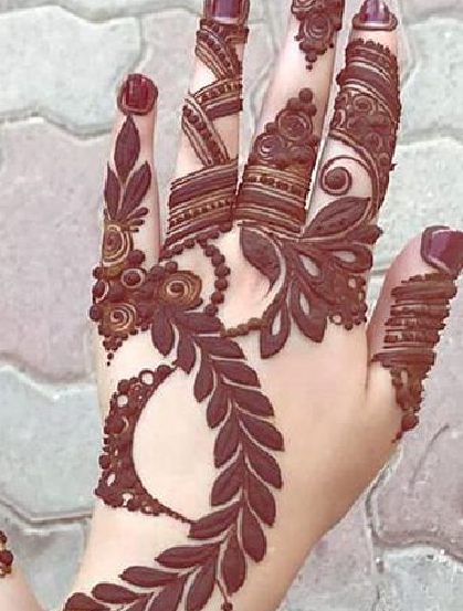 Modern Mehndi Mehndi Design Stylish Back Hand