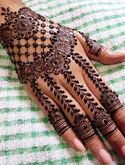 Modern Mehndi Mehndi Design Stylish Back Hand