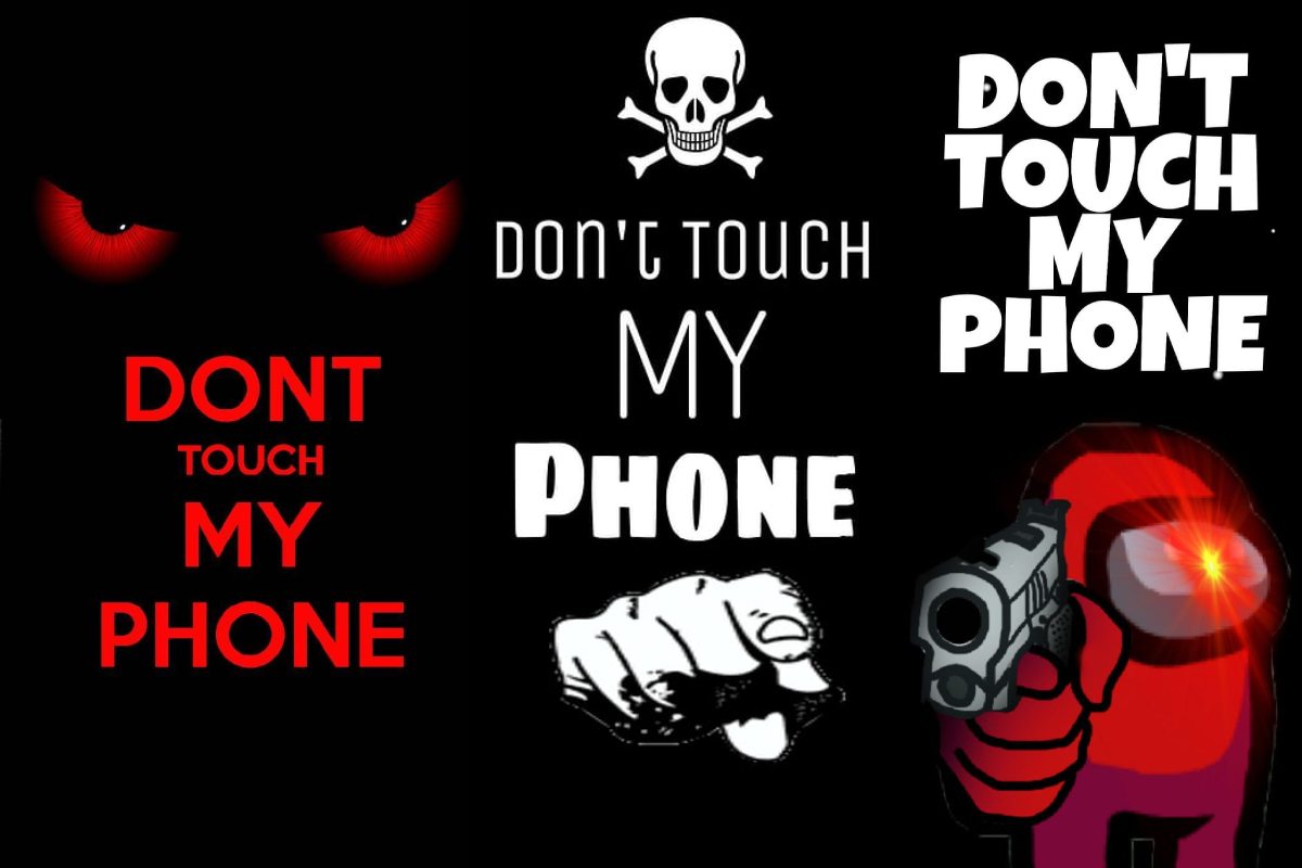 Don’t Touch My Phone Wallpaper Anime