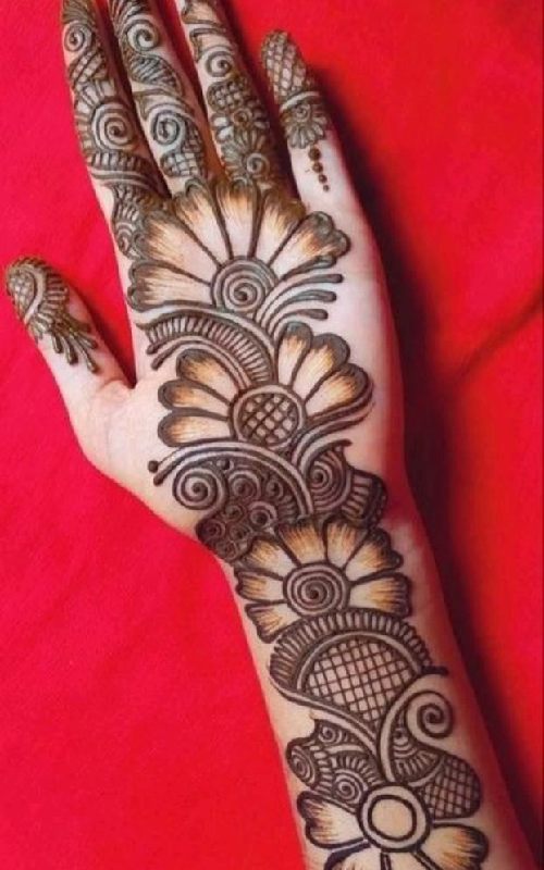 Mehandi Front Design