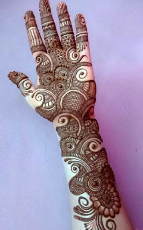 Mehandi Front Design