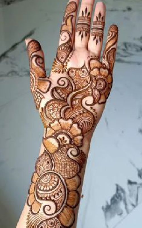 Mehandi Front Design