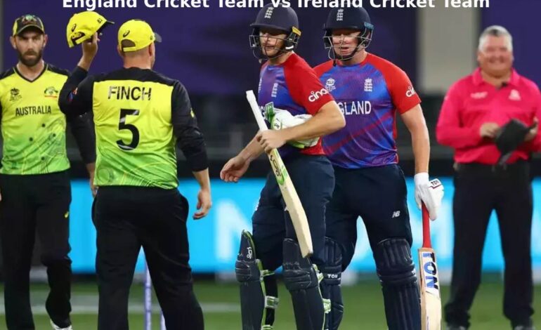 England Cricket Team Vs Ireland Cricket Team Match Scorecard