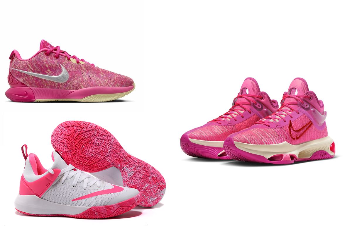 Basketball Nike Pink Shoes